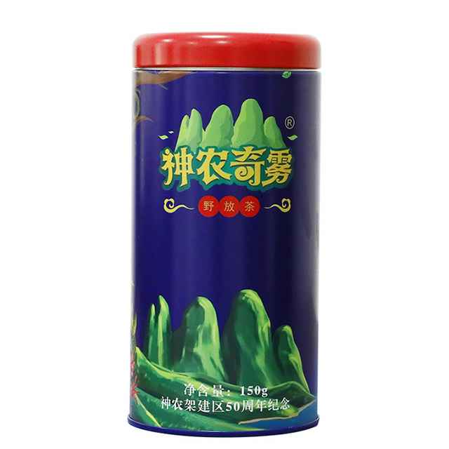 神农奇雾红茶（黄盖圆罐）